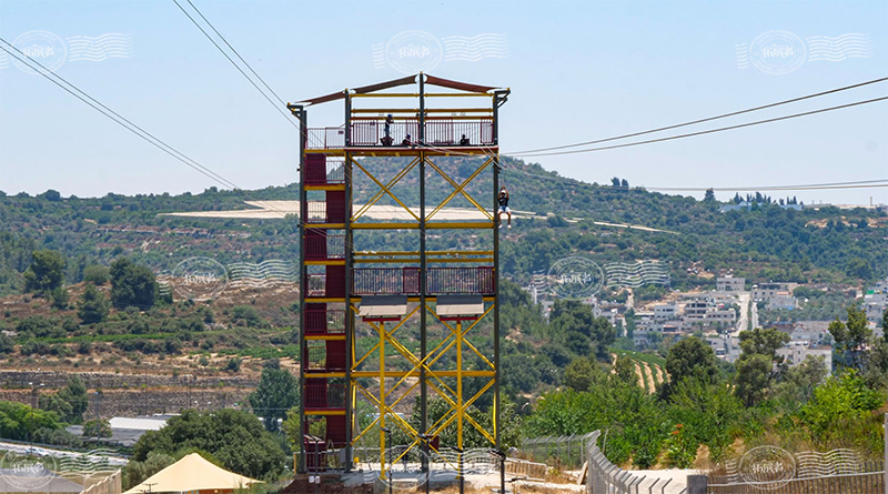 ropes course, zipline, challenge tower, climbing wall, outdoor ropes course, adventure park